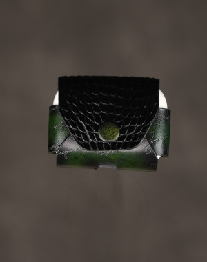 Чехол для наушников Apple Airpods Pro Crocodile Green 