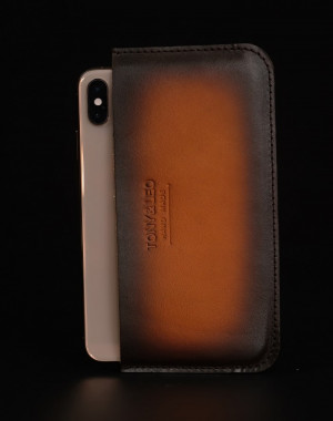 Чехол-кармашек для телефона Monza Crast Orange