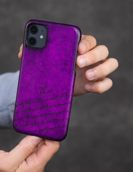 Чехол-накладка для телефона Parma Crast Purple