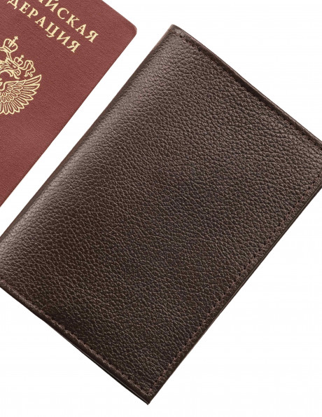 Обложка для паспорта Floter Dark Brown