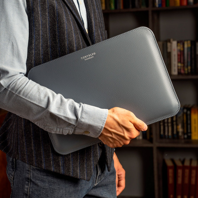 Чехол для MacBook Pro/Air 13, горизонтальный, серый