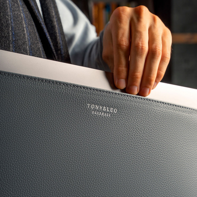 Чехол для MacBook Air 15, горизонтальный, серый